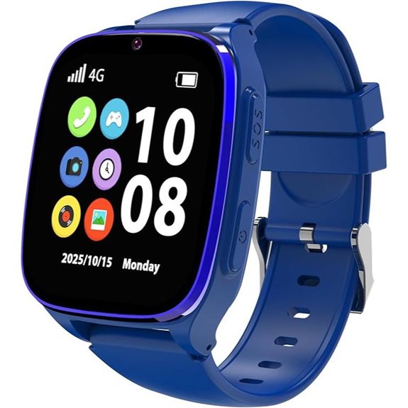 4G Kids Smart Watch with SOS Camera and Games