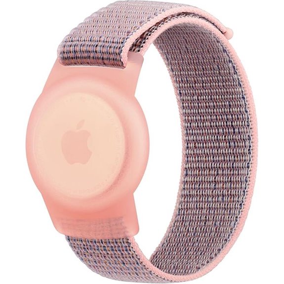 Vancle Kids AirTag Wristband with Adjustable Nylon Strap