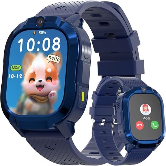Kids 4G GPS Smart Watch with SOS & Camera