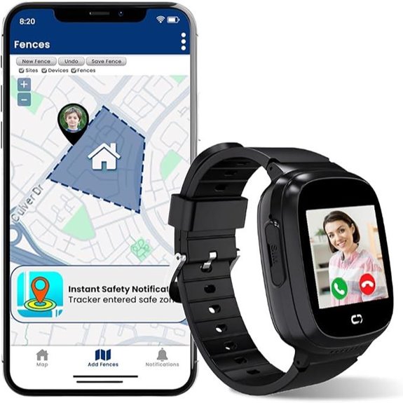 Kids GPS Smart Watch with Call & Tracking