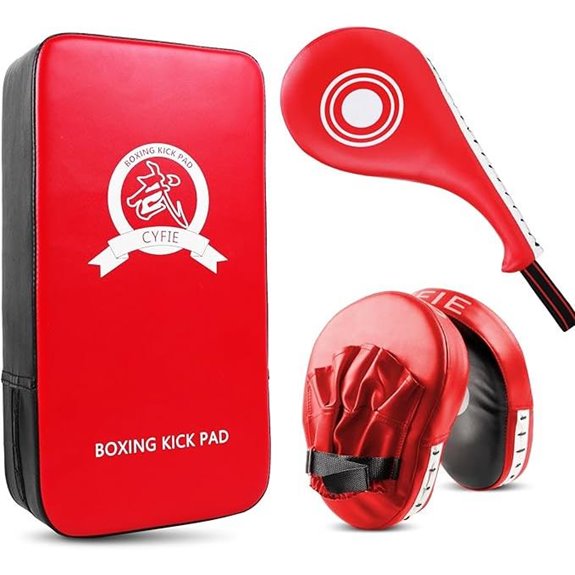 3-in-1 Boxing Pad Set for Kids Teens & Women