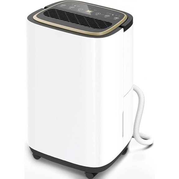 Large 3000 Sq.Ft Dehumidifier with Drain & Smart Control