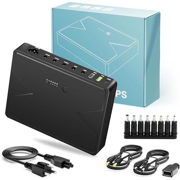 13PCS 20000mAh UPS Battery Backup with Surge Protection