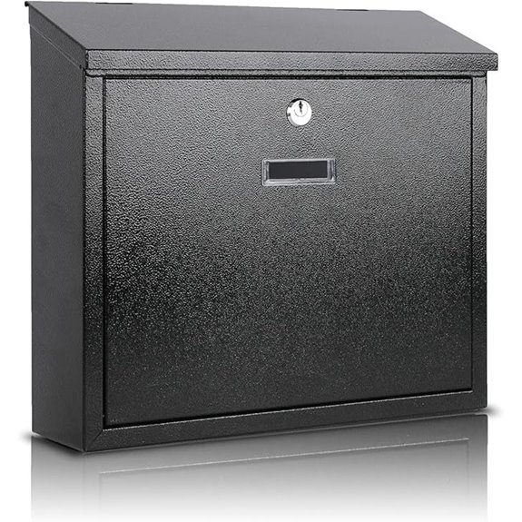 Xydled Locking Wall-Mounted Mailbox Large Capacity