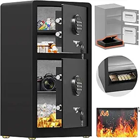 7.6 Cu Ft Fireproof Waterproof Heavy Duty Safe