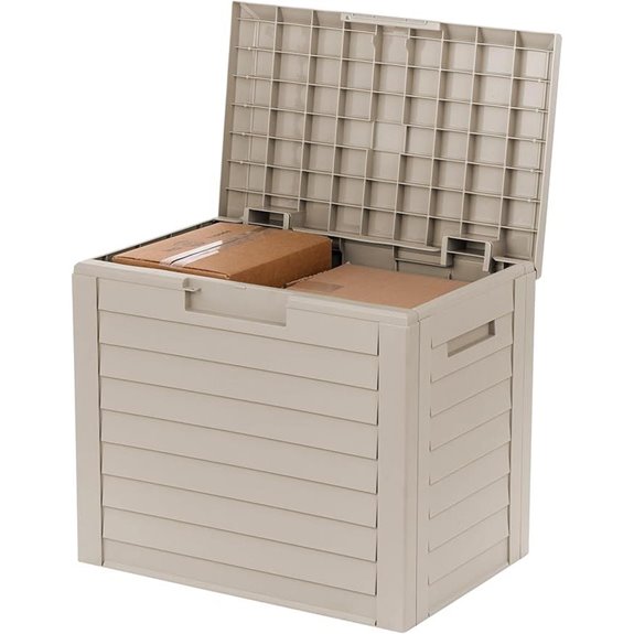 IRIS 35-Gallon Lockable Outdoor Storage Box