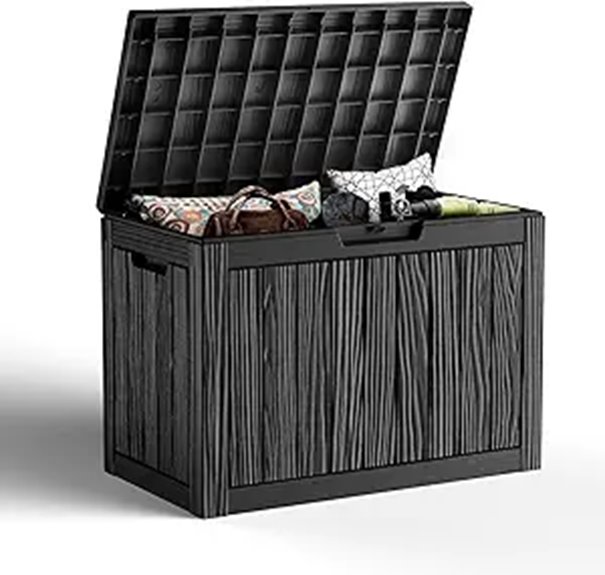 45-Gallon Waterproof Resin Storage Box