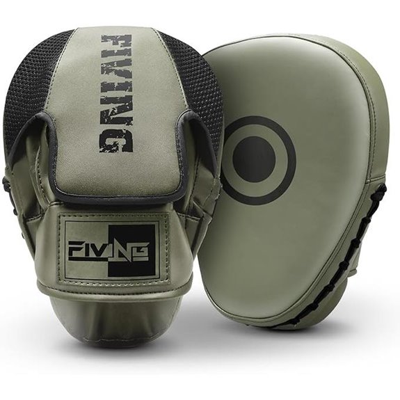 Leather Focus Mitts for Martial Arts Training