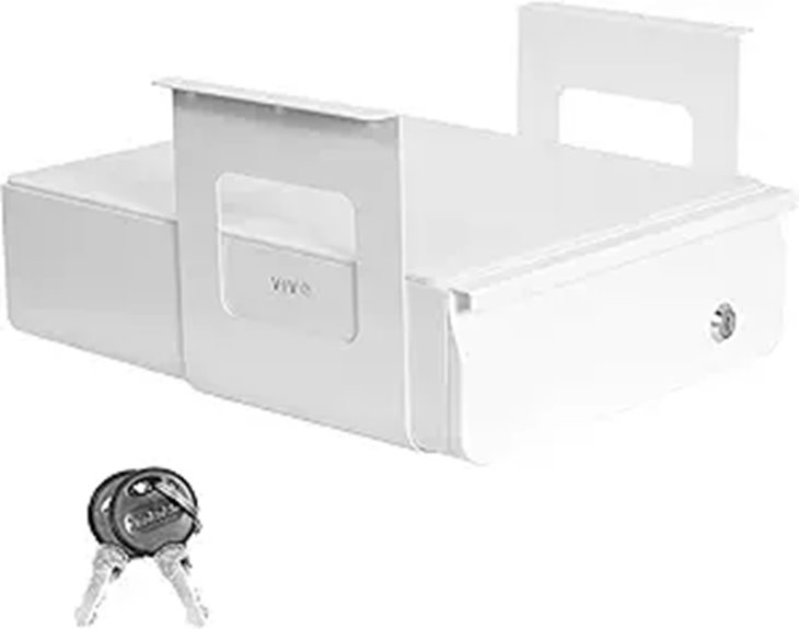 VIVO 13-Inch Lockable Desk Drawer Organizer