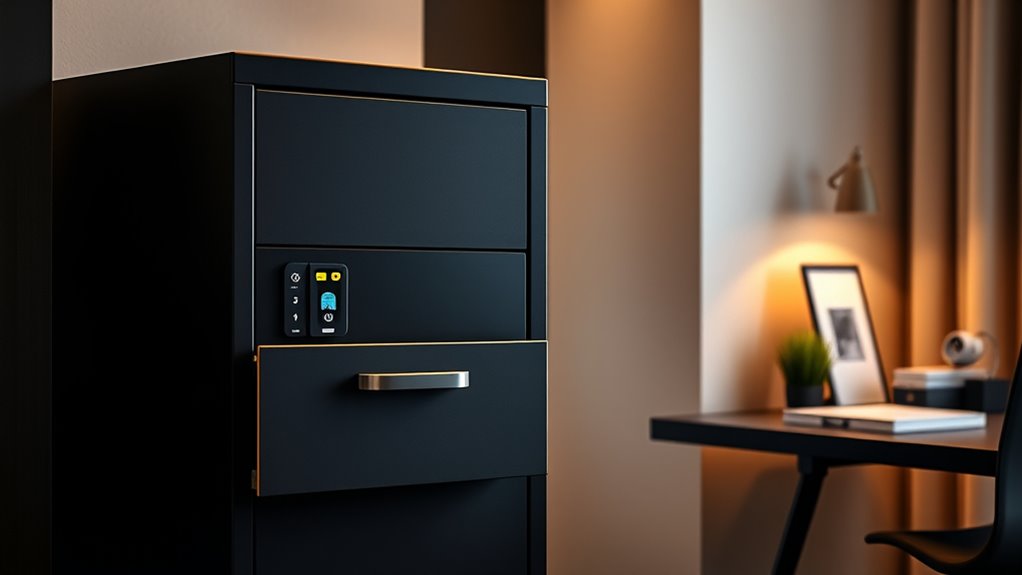 locking cabinet security features