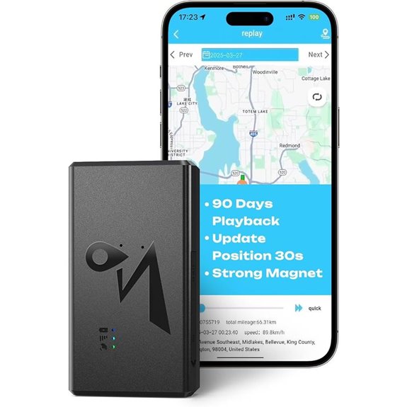 GPS Vehicle Tracker with 90-Day Battery