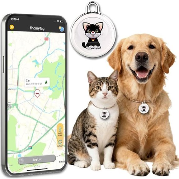 Pet GPS Tracker with Long Battery & No Subscription