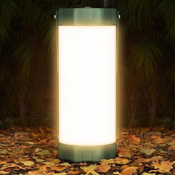 Glocusent Rechargeable Camping Lantern with 80H Duration