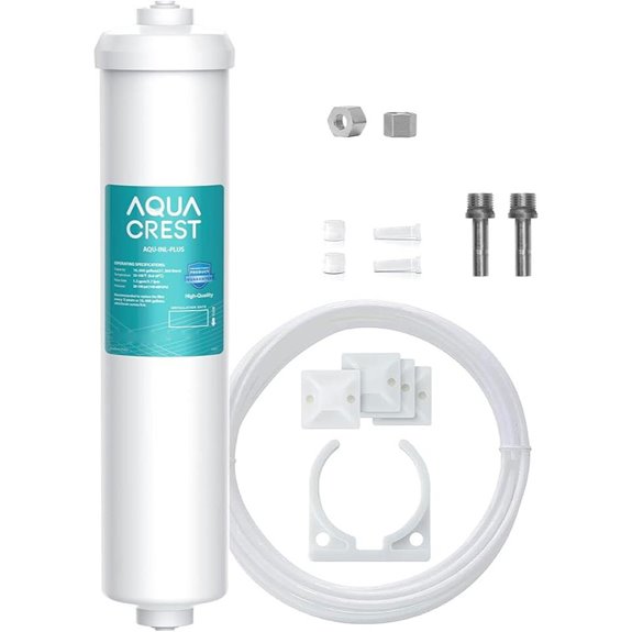 AQUACREST In-Line Refrigerator Water Filter (5 Years)