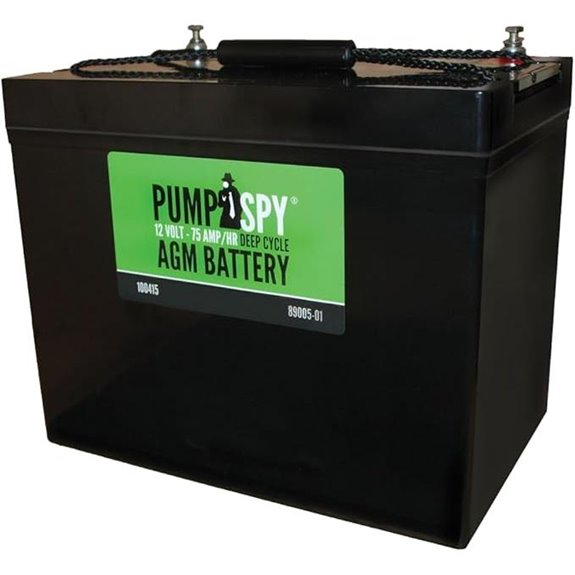 PumpSpy 75Ah Maintenance-free Sump Pump Battery