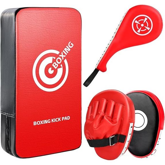 Punching Mitts Kick Pack Set for Martial Arts Training