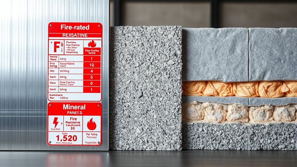 materials with reliable fire resistance