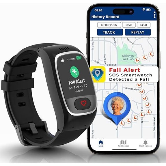 Seculife Medical Alert Smartwatch with GPS & SOS