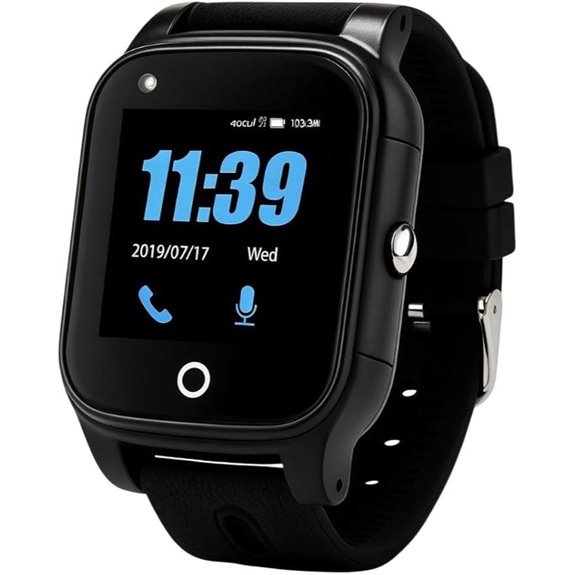 medical alert watch with fall detection