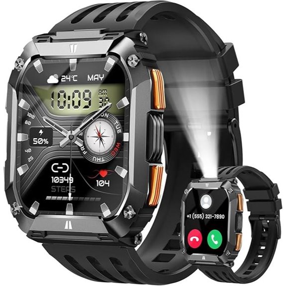 men s health tracking smartwatch