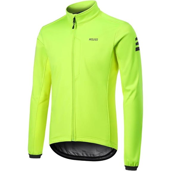 ARSUXEO Men’s Winter Cycling Fleece Jacket