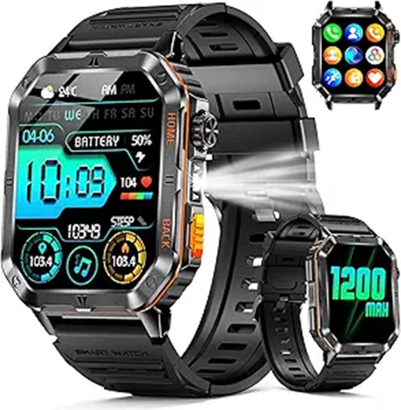 military men s fitness watch