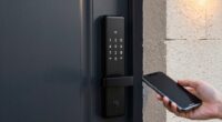 modern keyless home security
