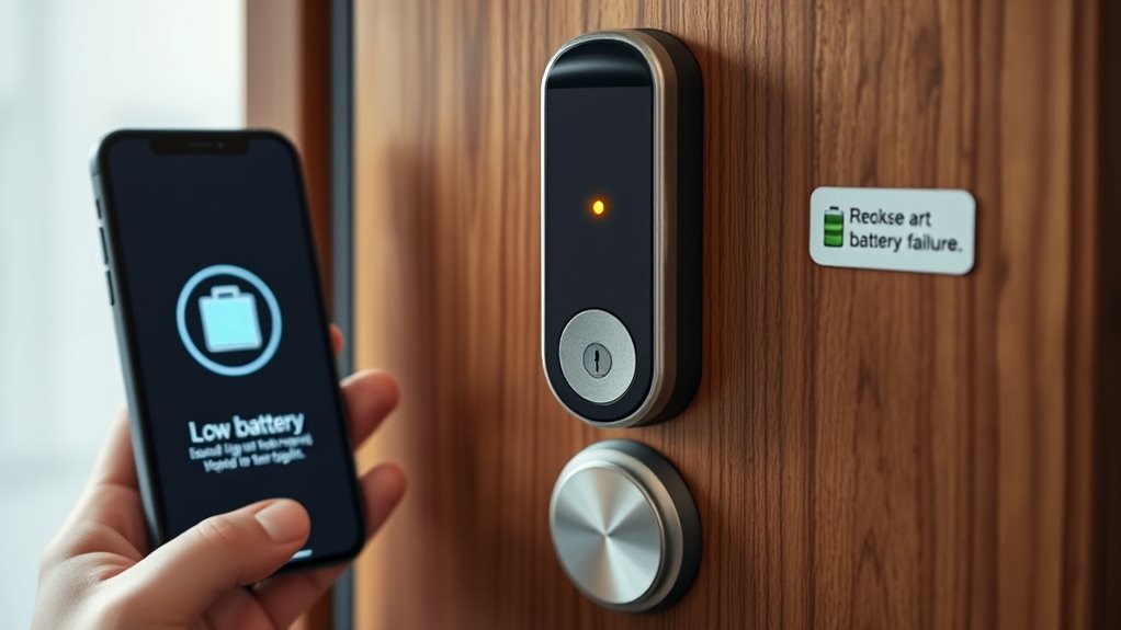 monitor battery life signs