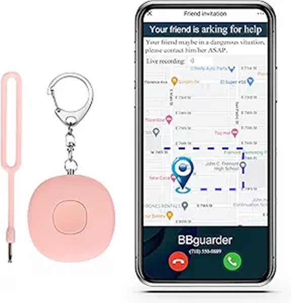 5-in-1 Women's Personal Alarm with GPS & SOS