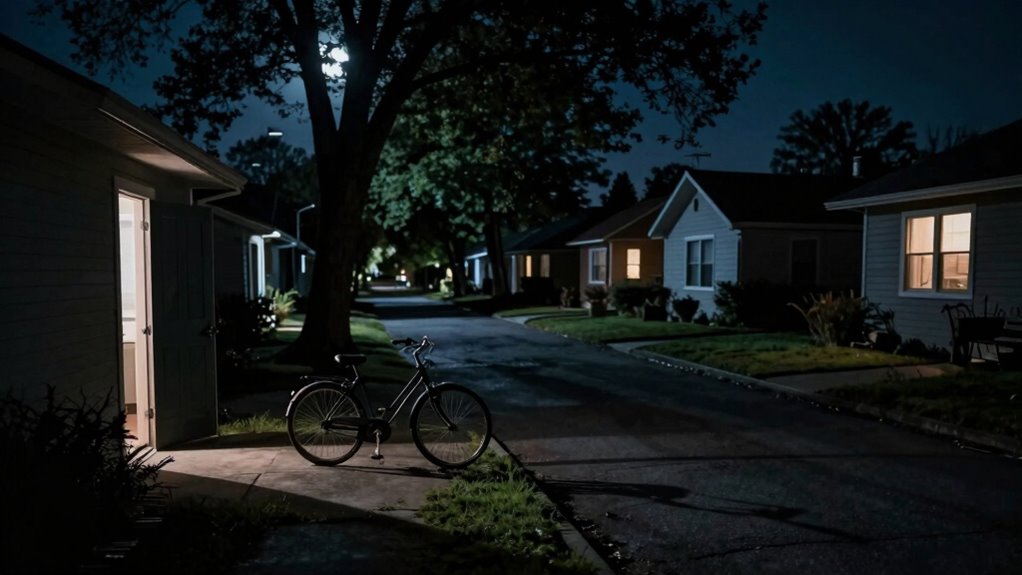 nighttime quiet deters intruders