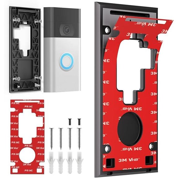 No Drill Ring Doorbell Mount with Adhesive