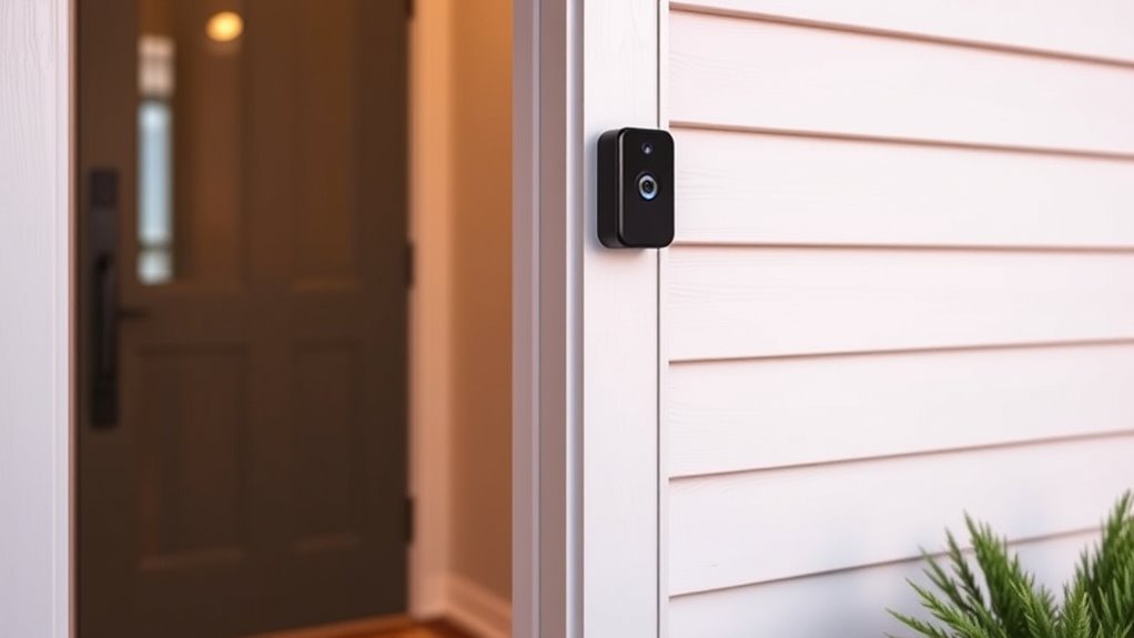 no drill rental doorbell