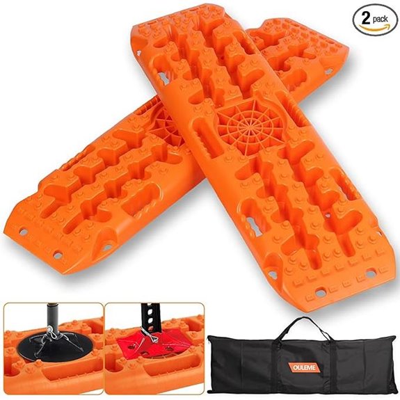 OULEME Off-Road Traction Boards with Jack Lift