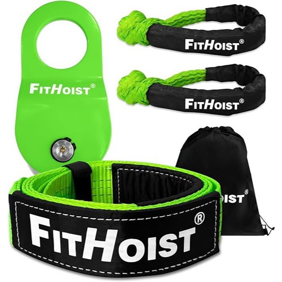 Offroad Recovery Kit with Snatch Block and Shackles