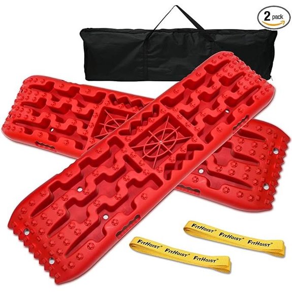 Offroad Traction Boards with Jack and Storage Bag