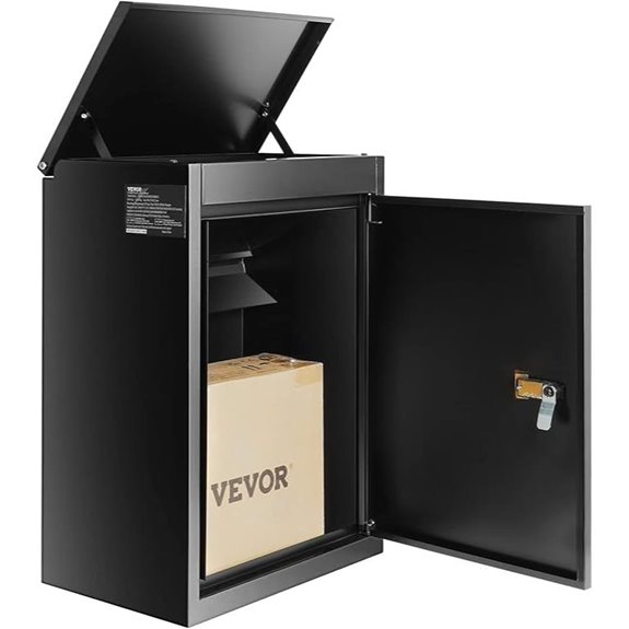 Vevor Outdoor Steel Parcel Drop Box with Lock