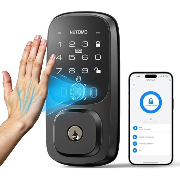 NUTOMO Palm Vein Smart Lock with App & WiFi