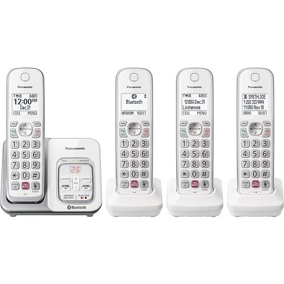 Panasonic Cordless Phone with Answering System and Bluetooth