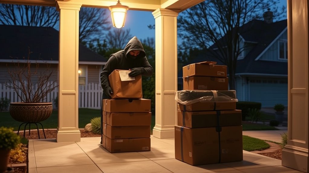 peak package delivery times