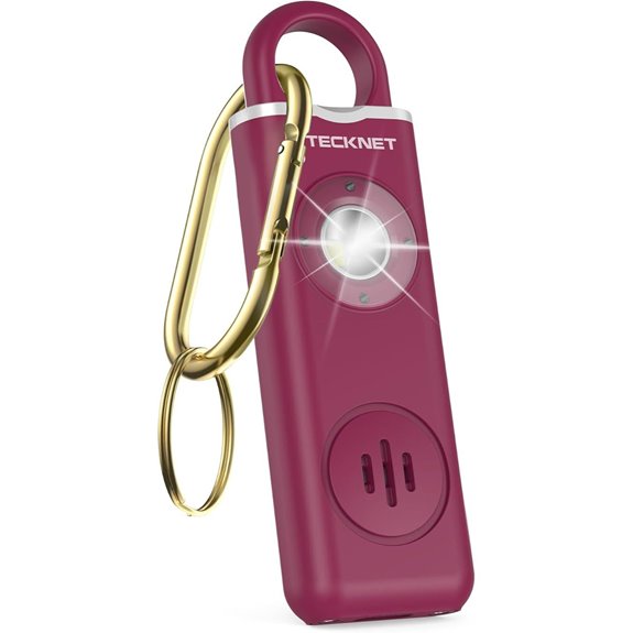 TECKNET Personal Safety Alarm with SOS Light