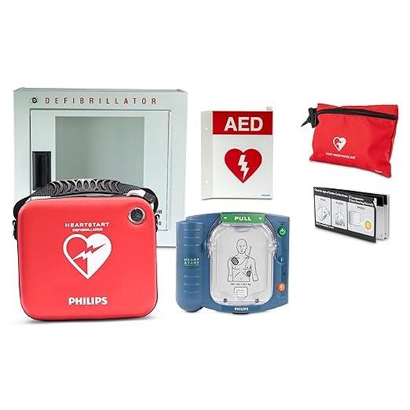HeartStart Philips OnSite AED Defibrillator Business Package M5066A-C02BPB