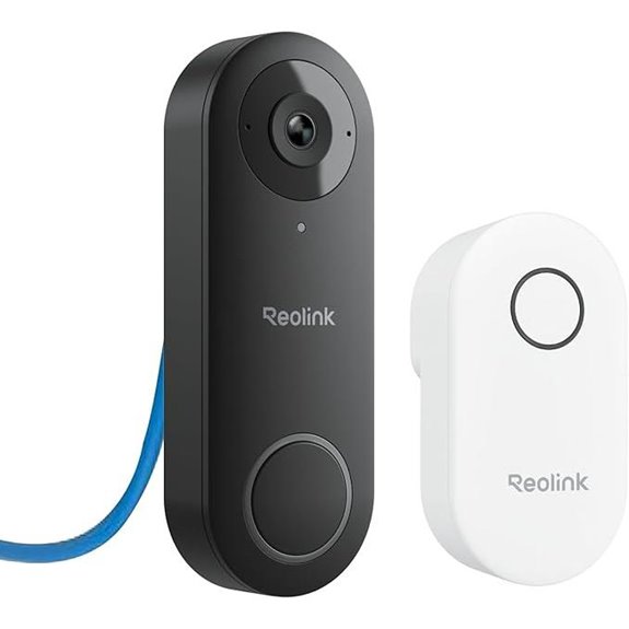 REOLINK Video Doorbell PoE Camera with 2K Security