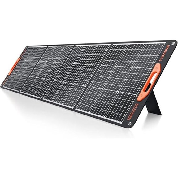 200W Foldable Portable Solar Panel Kit