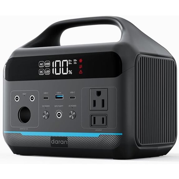DARAN 600W Portable Power Station with Solar Option