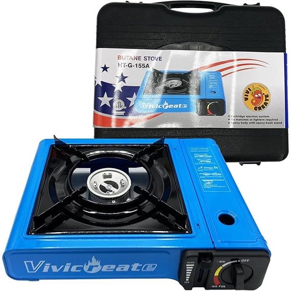 Vivicreate 7000 BTU Portable Butane Gas Stove