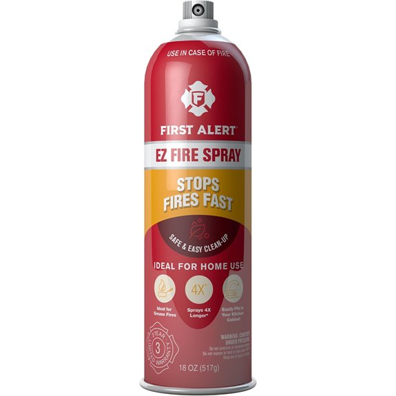 First Alert EZ Fire Extinguishing Aerosol Spray