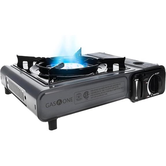 Gas One Portable Butane Camping Stove with Case