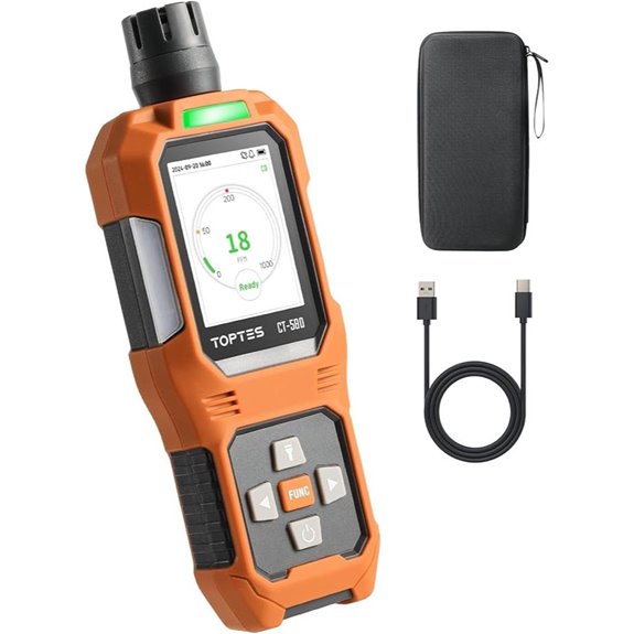 TOPTES CT-580 Portable Carbon Monoxide Detector