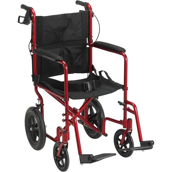 Drive Medical Lightweight Folding Wheelchair