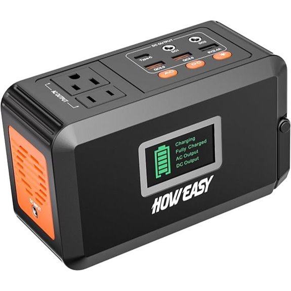 HOWEASY Portable Power Station with Solar Generator